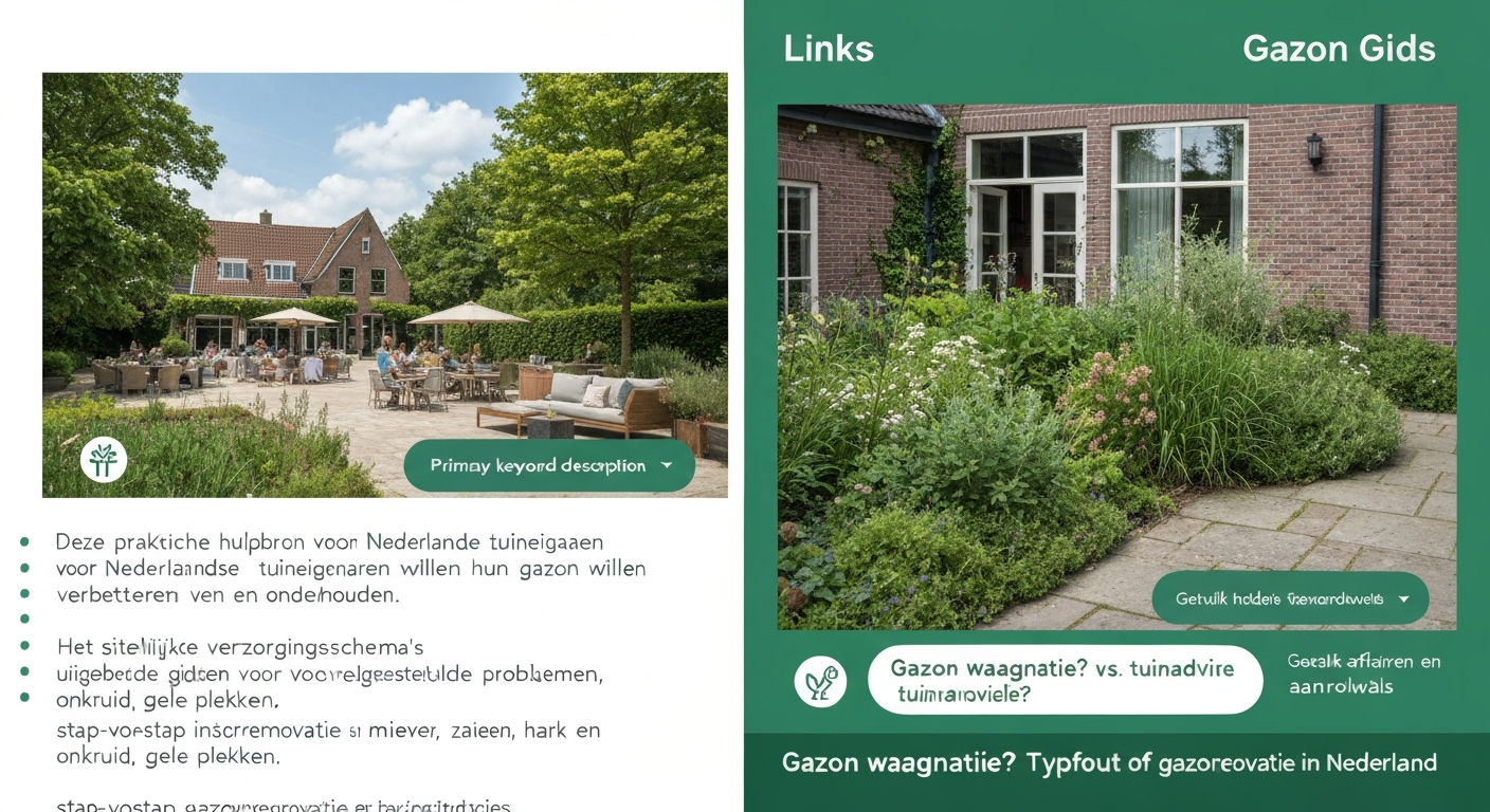 Gazon waagnatie uitgelegd: betekenis, herinzaaien & tips