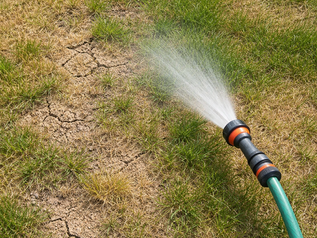 gazon en droogte