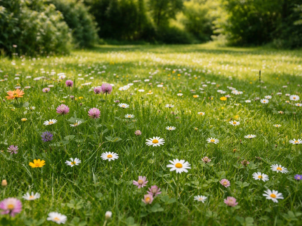 Gazon met bloemen: aanleg, onderhoud en soorten voor NL