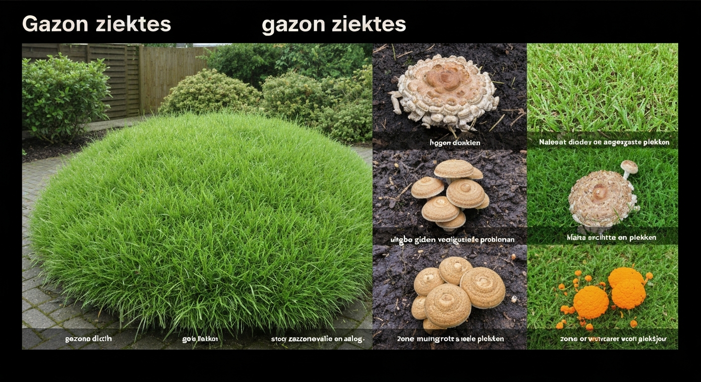 ziektes in gazon